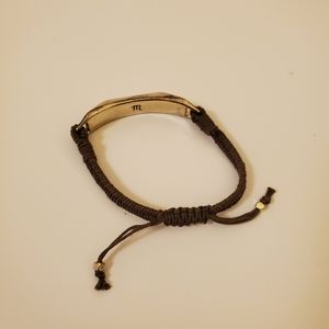 Madewell adjustable bracelet